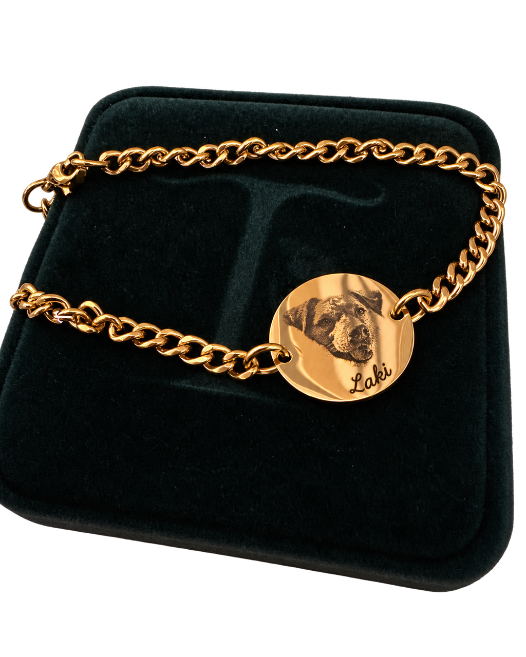 By Your Side Pet Portrait Bracelet