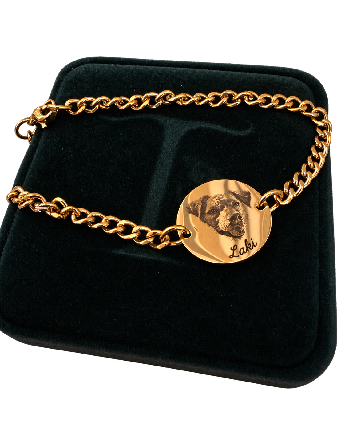 By Your Side Pet Portrait Bracelet