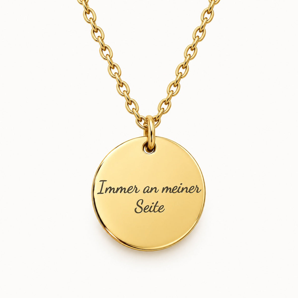 Example of a personalized back engraving