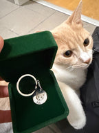 Customer example of a personalized Treuespur keychain