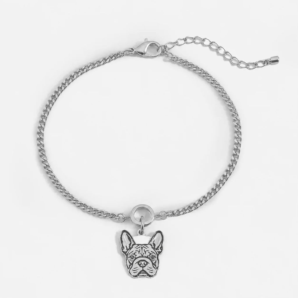 Custom pet silhouette bracelet made from a photo – product detail 2 – Treuespur